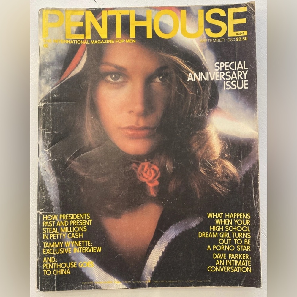 Vintage PENTHOUSE September 1980 • Special Anniversary Issue • Tammy Wynette